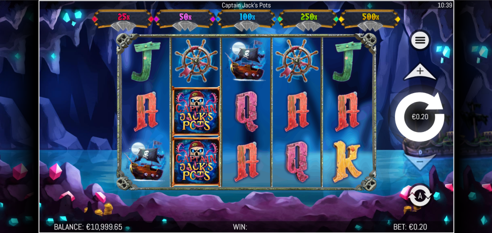 Captain Jack’s Pots Gameplay