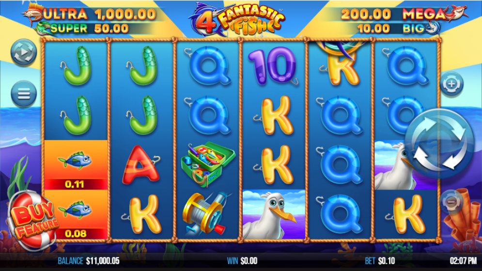 4 Fantastic Fish Gameplay